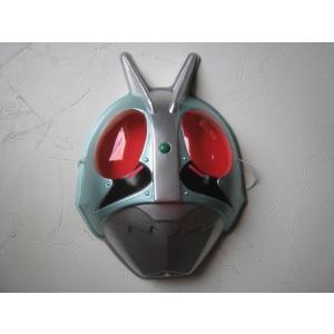 お面 パチモノ パチモン パチ 仮面ライダー風 当時物 昭和レトロ