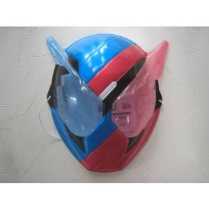 お面　仮面ライダービルド　ラビットタンクフォーム　1枚　2017年　東映　特撮テレビドラマ　平成仮面...