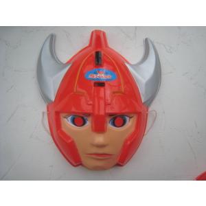 お面　鎧伝サムライトルーパー　烈火のリョウ　長期保管品　当時物　1988年　タカラ　アニメ　サンライ...