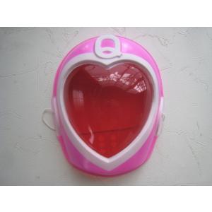 お面　ジャッカー電撃隊　ハートクイン　ピンク　昭和レトロ　当時物　1977年　東映　テレビ朝日　特撮...