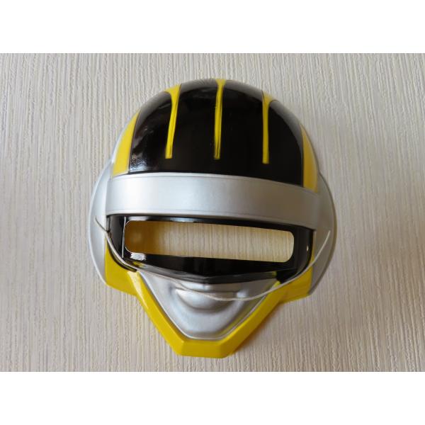 お面　超電子バイオマン　イエローフォー　バイザー欠品　矢島由紀　田中澄子　昭和レトロ　1984年　東...
