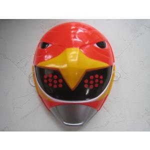 お面　鳥人戦隊ジェットマン　レッドホーク　天堂竜　田中弘太郎　1991年　長期保管　東映　スーパー戦...