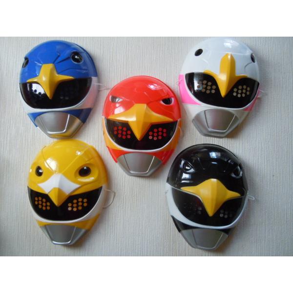 お面　鳥人戦隊ジェットマン　5個セット　1991年　長期保管品　東映　スーパー戦隊シリーズ　特撮テレ...