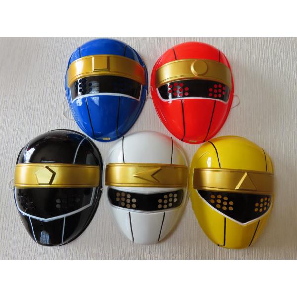 お面　忍者戦隊カクレンジャー　5個セット　東映　1994年　忍者　スーパー戦隊シリーズ　お祭り　おめ...