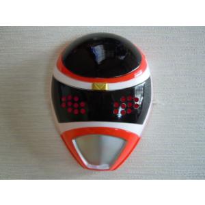 お面　電磁戦隊メガレンジャー　メガレッド　伊達健太　大柴隼人　1997年〜1998年　東映　スーパー...