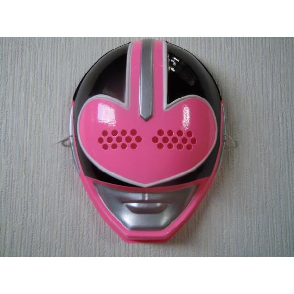 お面　未来戦隊タイムレンジャー　タイムピンク　ユウリ　勝村美香　東映　2000年　特撮テレビドラマ　...