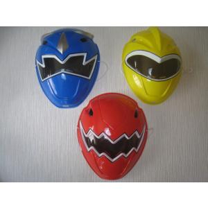 お面　爆竜戦隊アバレンジャー　3個セット　おめん　東映　特撮　2003年　スーパー戦隊ヒーロー　おめ...