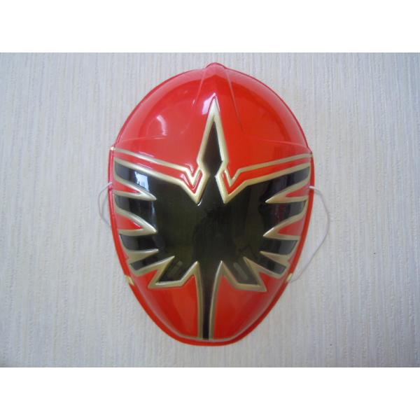 お面　魔法戦隊マジレンジャー　マジレッド　橋本淳　東映　テレビ朝日　2005年　特撮テレビドラマ　ス...