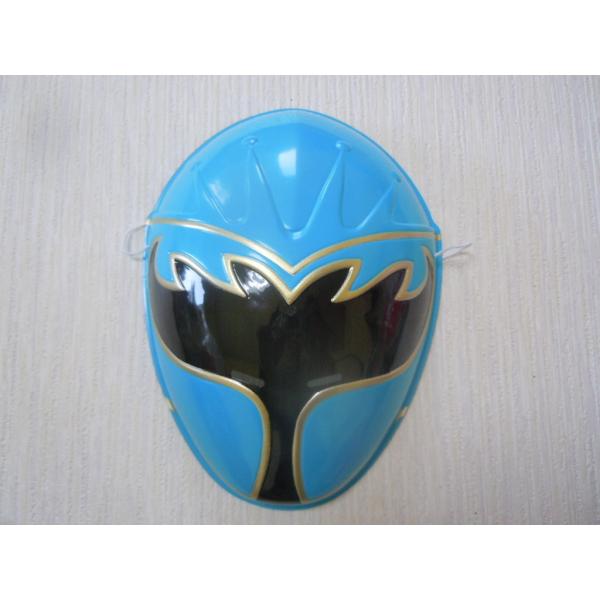 お面　魔法戦隊マジレンジャー　マジブルー　甲斐麻美　小津麗　おめん　東映　特撮テレビドラマ　2005...