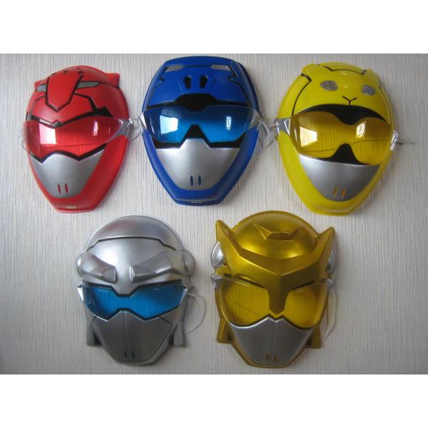 お面　特命戦隊ゴーバスターズ　5個セット　新品　おめん　東映　特撮テレビドラマ　2012年　2013...