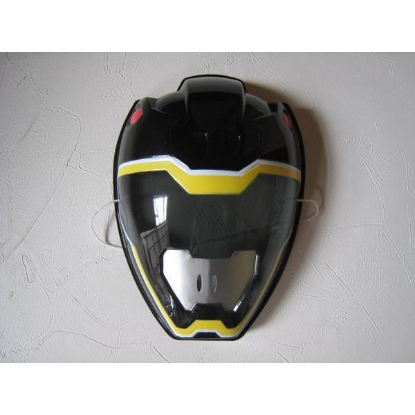 お面　獣電戦隊キョウリュウジャー　キョウリュウブラック　斉藤秀翼　東映　特撮テレビドラマ　2013〜...