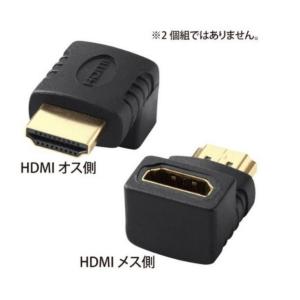 HDMIアダプタ L型 90° 変換コネクタ ...の詳細画像1