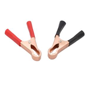 バッテリークリップ 赤と黒 50A ワニ口クリ...の詳細画像3