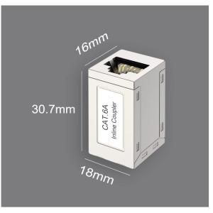 LANケーブル 延長コネクタ RJ45中継アダ...の詳細画像2
