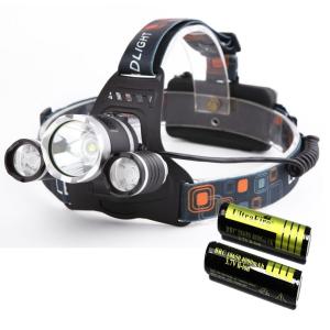 CREE XML-T6 LED5000LM/ヘッドライト【充電器、電池付き】