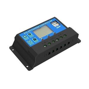 ソーラーチャージャー コントローラ 10A 12V/24V PWM ソーラーパネル