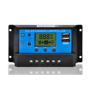 ソーラーチャージャー コントローラ 30A 12V/24V PWM ソーラーパネル