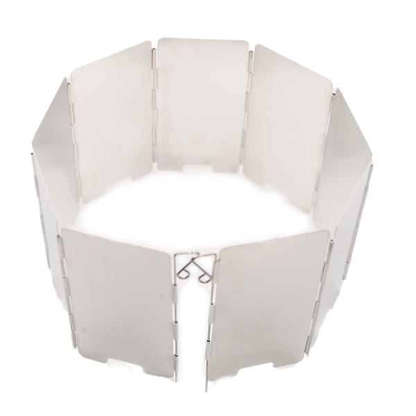 風除板　ウインドスクリーン　板9枚　折りたたみ　135ｍｍ×75ｍｍ（小）サイズ