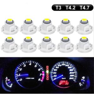 T4.7 LED バルブ T4.7 T4.2 T3 パネル球 スイッチ球 ボタン球 白 ５個セットの商品画像