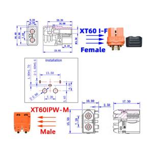 XT60i 延長ケーブル 12AWG 約366...の詳細画像4
