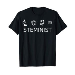 理科の先生 大学生 フェミニスト STEM ギフト Tシャツ