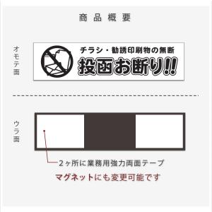 表札 ステンレス調 アクリル ポスト マンショ...の詳細画像3
