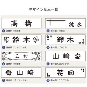 表札 ステンレス調 アクリル ポスト マンショ...の詳細画像4