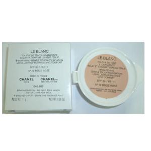 ■AE■シャネル ル ブラン クッション ファンデーション No12 ベージュロゼ N°12 SPF30/PA+++ 未使用品 送料無料