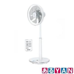 リファービッシュ品 トヨトミ リビング扇風機 FS-30IR  ホワイト リモコン付 7枚羽根 節電モード サイレントファン おやすみモード 再生品
