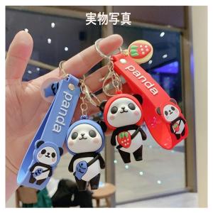 チャーム　パンダ　キーホルダー　バッグチャーム　飾り物　カバン　アクセサリー