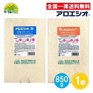 アロエシオ つぶ塩マッサージソープ 詰め替え 850g 1個 アロエ 米ぬか リーブルアロエ