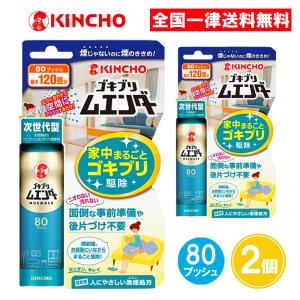 キンチョー ゴキブリムエンダー 80プッシュ 36ml 2個セット 金鳥｜as-store