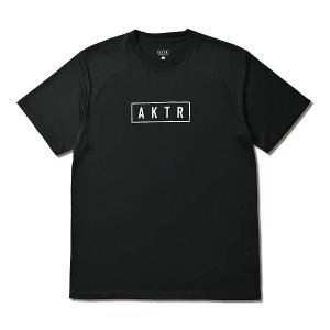 AKTR（アクター）　523014005  BK  バスケットボール  Tシャツ  BASIC AKTR LOGO SPORTS TEE  24SS｜as-y