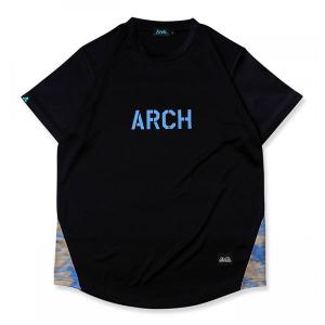 ARCH（アーチ）　T121102  BLK　バスケットボール　プラクティスシャツ  LINE CAMO TEE DRY  21SS｜as-y