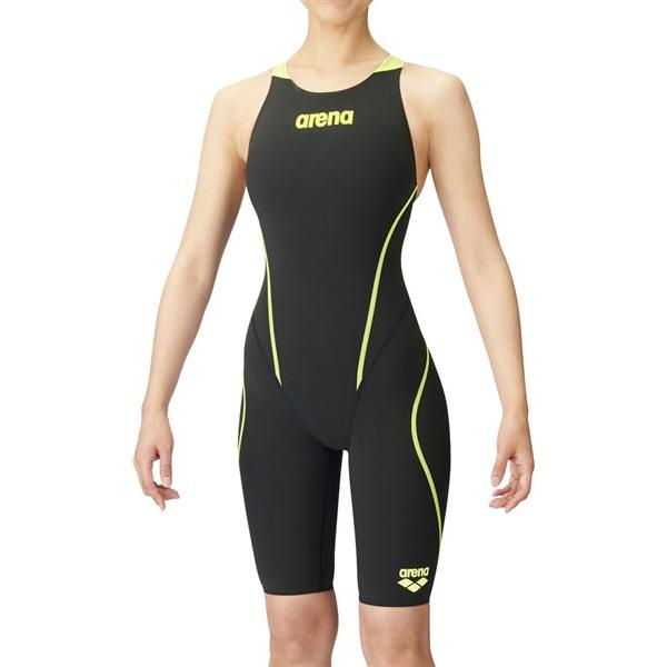 ARENA（アリーナ）　ARN1010W　BKYL　スイミング　水着　レディース 競泳用 ハーフスパ...