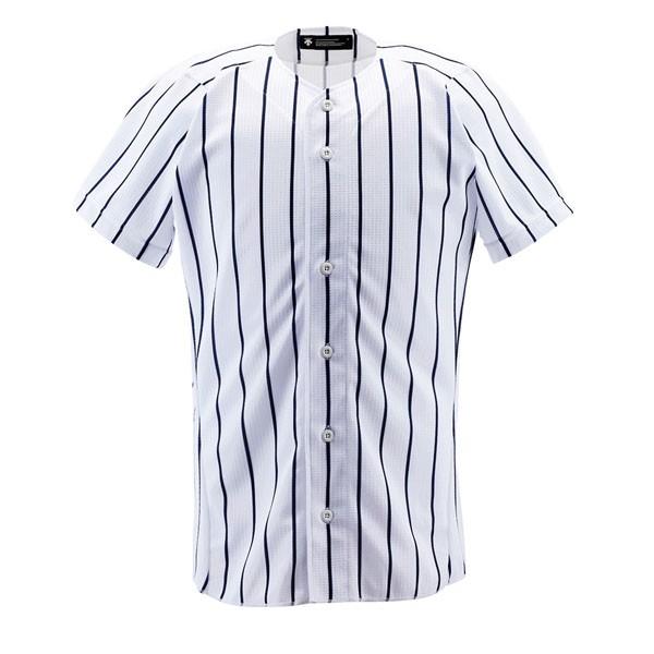 デサント（DESCENTE）　ユニフォームシャツ フルオープンシャツ（ワイドストライプ）　DB600...