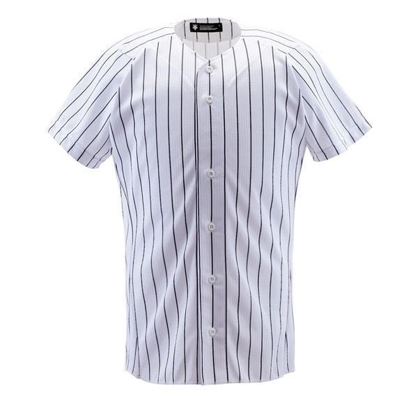 デサント（DESCENTE）　ユニフォームシャツ フルオープンシャツ（ピンストライプ）　DB7000...