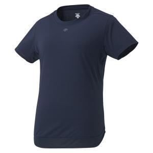 デサント（DESCENTE）　DMWRJA52　NV　マルチSP　レディース Coolist D-tec半袖Tシャツ　21SS｜as-y