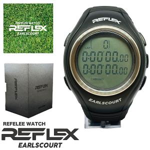 アールズコート （EARLS COURT） ECR008 BLACK サッカー レフェリー 審判 レフリーウォッチ REFLEX 23SSの商品画像