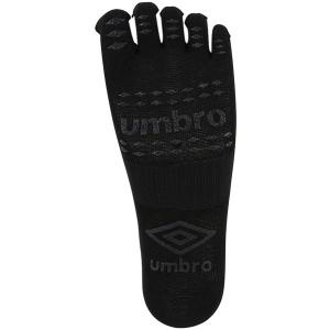 UMBRO（アンブロ）　UAS8622　BLK　サッカー　ストッキング　FG5フィンガーミドルソックス 17FW｜as-y