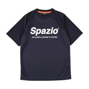 SPAZIO（スパッツィオ）　GE0782  21　サッカー　フットサル  ジュニア　ロゴ S/S プラシャツ  22SS｜as-y