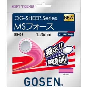 GOSEN（ゴーセン） エッグパワー16オレンジ TS1002OR テニス ガット