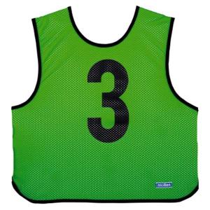 molten（モルテン） ゲームベストジュニア蛍光オレンジ10枚組み1〜10