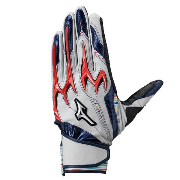 ＜ネコポス発送 送料無料＞ ミズノ（MIZUNO） 1EJEY57314 野球  バッティング手袋 ...