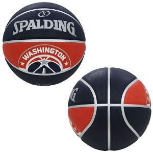 スポルディング（SPALDING）　71-037　バスケットボール　ボール　ワシントン ウィザーズ ラバー 7号球　19SS｜as-y