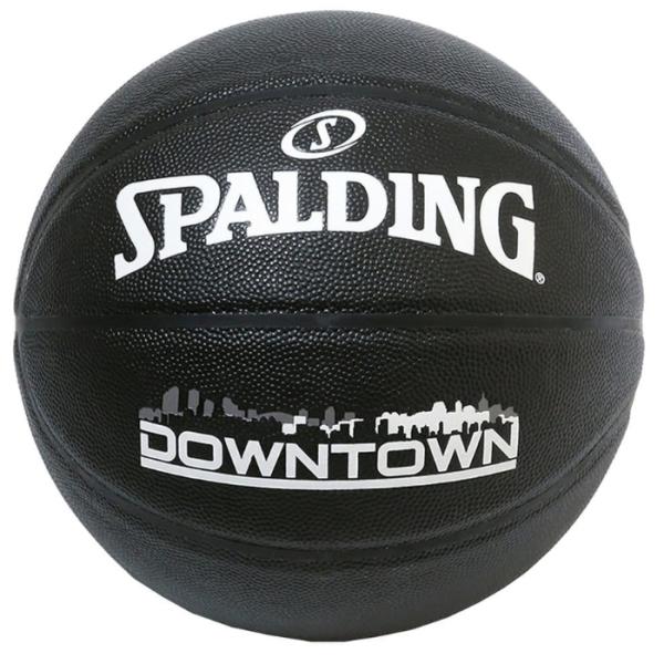 SPALDING（スポルディング）　77-902J　バスケットボール　ダウンタウン ブラック 6号球...