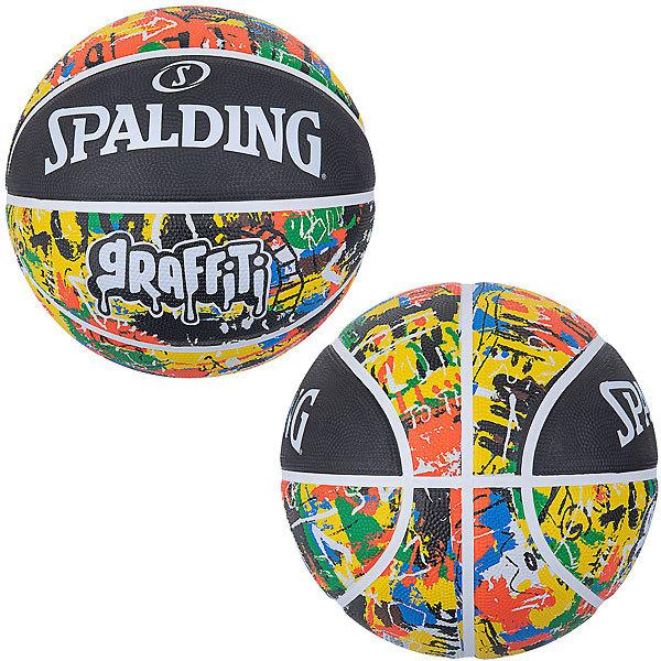 スポルディング （SPALDING）　84-520J　バスケットボール　ボール　グラフィティ レイン...