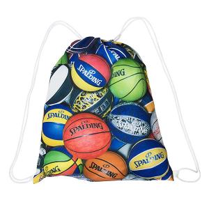 スポルディング （SPALDING） SAK001MLB バスケットボール バック ナップザック MULTI BALL 19SSの商品画像