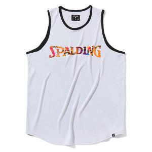 スポルディング （SPALDING）　SMT22017　2300　バスケットボール　タンクトップ ボタニクス スムースドライ　22SS｜as-y