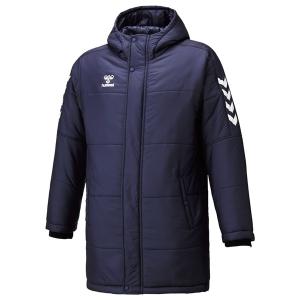 ヒュンメル（hummel）　HAW8097　71　サッカー　ベンチコート　中綿　パデッドハーフコート　22FW｜as-y